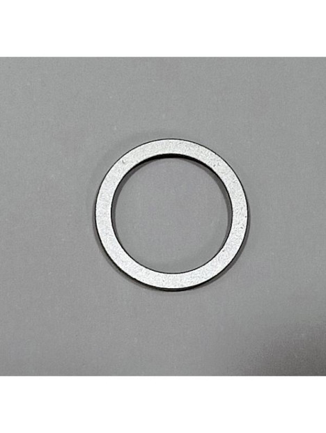Anillo de camara blanco para iPhone 16E A3212 A3409 A3410 A3408 calidad premium