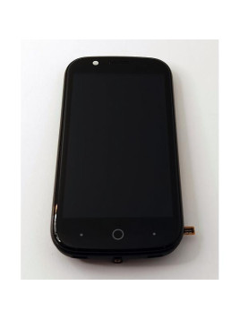 Pantalla para Unihertz Jelly Star mas tactil negro con marco negro version 01 calidad premium