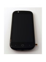 Pantalla para Unihertz Jelly Star mas tactil negro con marco negro version 01 calidad premium
