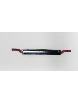 Boton volumen negro para Huawei Honor X6B calidad premium