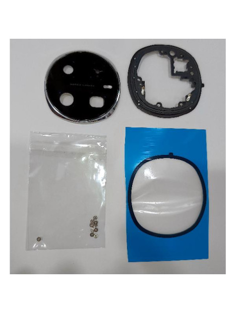 Cristal de camara para Huawei Honor Magic 7 Pro 5G con marco blanco calidad premium