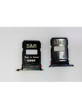 Soporte o bandeja sim negra para Xiaomi Poco F7 Pro 5G calidad premium