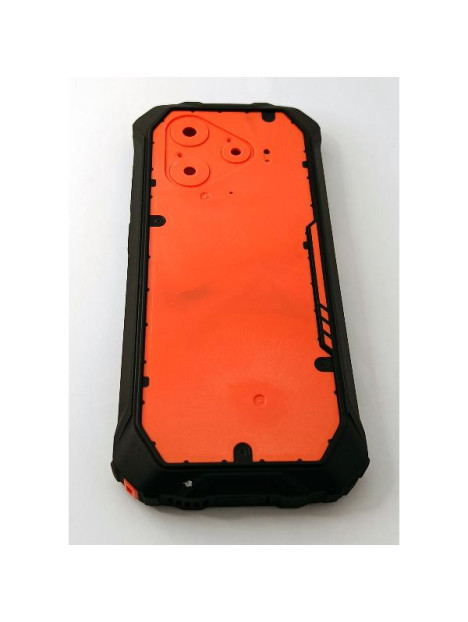 Tapa trasera o tapa bateria naranja para Blackview Oscal Marine 2