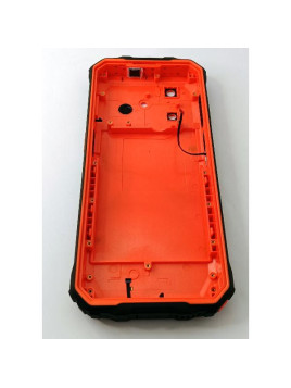 Tapa trasera o tapa bateria naranja para Blackview Oscal Marine 2