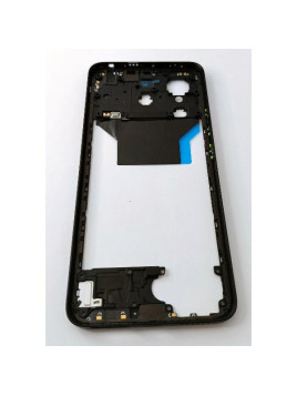 Carcasa o marco central negro para Xiaomi Redmi Note 14S