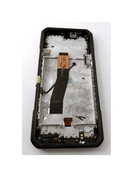Pantalla para Oukitel WP39 Pro 5G mas tactil negro con marco negro calidad premium
