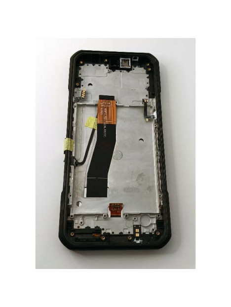 Pantalla para Oukitel WP39 Pro 5G mas tactil negro con marco para version verde calidad premium