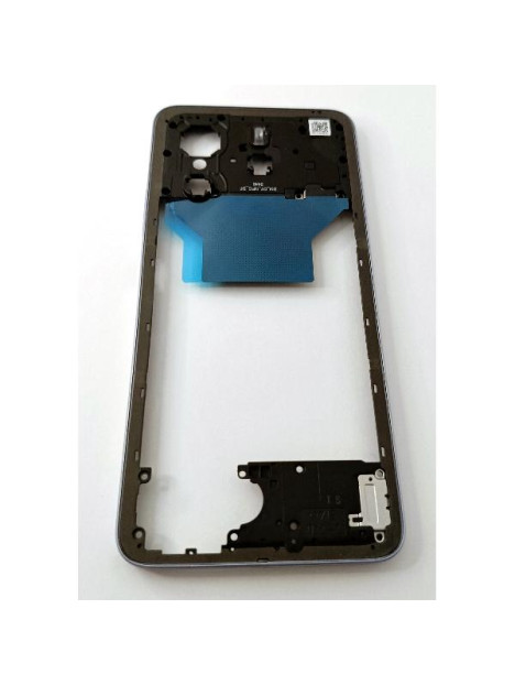 Carcasa o marco central morado para Xiaomi Redmi Note 14S
