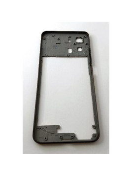 Carcasa o marco central negro para Realme C75 4G RMX3941