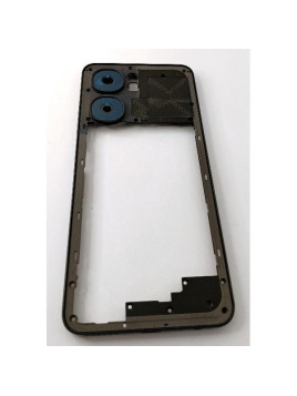 Carcasa o marco central azul oscuro para Oukitel C58 Pro