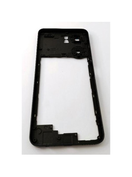 Carcasa o marco central azul oscuro para Oukitel C58 Pro