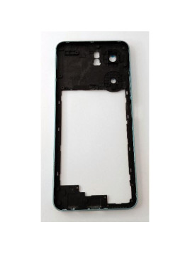 Carcasa o marco central verde para Oukitel C58 Pro