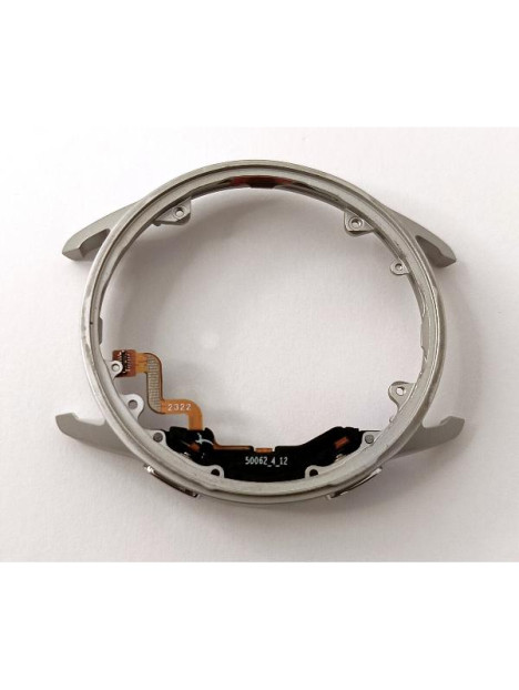 Carcasa central plata con flex power para Xiaomi Watch S3 46mm calidad premium