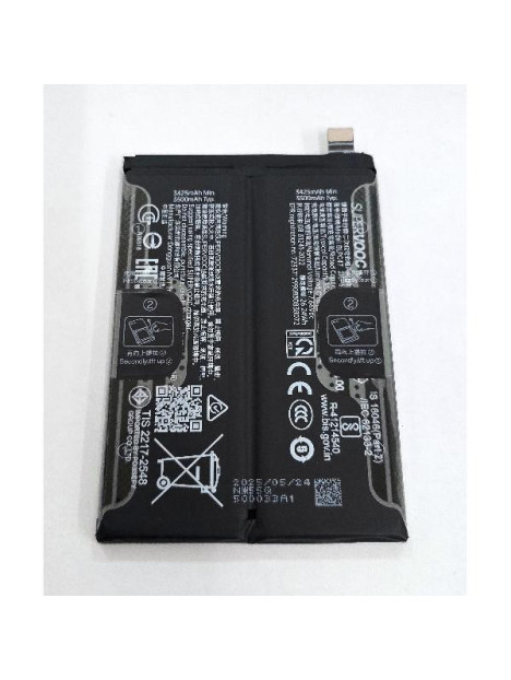 Bateria BLPC47 para Realme GT 7T Realme GT 7 621035000287 Service Pack