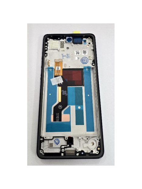 Pantalla para Motorola Moto G86 XT2527-2 mas tactil negro con marco negro 5D68C30474 Service Pack