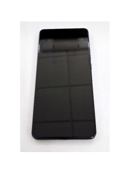 Pantalla para Motorola Moto G86 XT2527-2 mas tactil negro con marco negro 5D68C30474 Service Pack