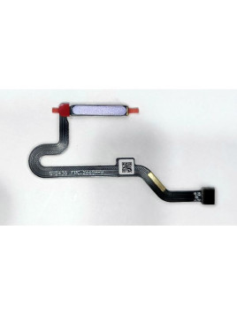 Flex sensor de huella morado para Ulefone Note 21 calidad premium