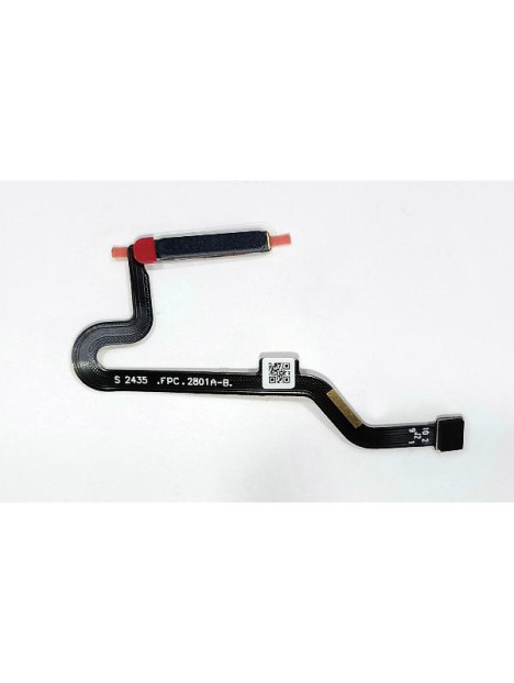 Flex sensor de huella negro para Ulefone Note 21 calidad premium