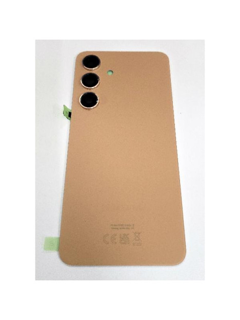 Tapa trasera o tapa bateria naranja para Samsung Galaxy S24 Plus S926 GH82-33101G Service Pack