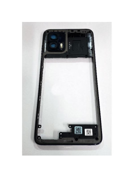 Carcasa o marco central azul oscuro para Motorola Moto G73 5S58C22264 Service Pack
