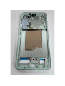 Carcasa o marco central verde para Samsung Galaxy S25 5G S931 GH82-36328B Service Pack