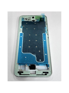 Carcasa o marco central verde para Samsung Galaxy S25 5G S931 GH82-36328B Service Pack