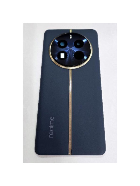 Tapa trasera o tapa bateria azul para Realme 12 Pro Plus 621033000189 Service Pack Tapa trasera o tapa bateria azul para Realme 12 Pro Plus 621033000189 Service Pack