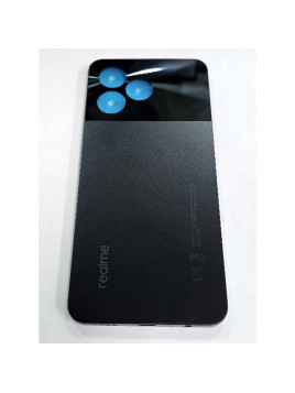 Tapa trasera o tapa bateria negra para Realme C51 621032000036 Service Pack