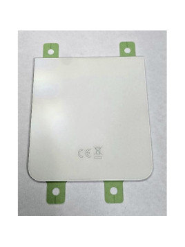 Tapa trasera o tapa bateria blanca para Samsung Galaxy Z Flip7 FE SM-F761 GH82-37608B Service Pack