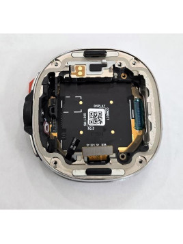 Pantalla lcd para Samsung Galaxy Watch 8 Classic 46MM SM-L505 tactil negro marco plata GH82-37710A Service Pack