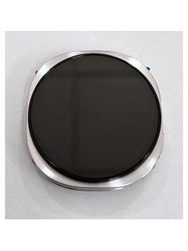 Pantalla lcd para Samsung Galaxy Watch 8 44mm SM-L330 mas tactil negro con marco plata GH82-37680B Service Pack