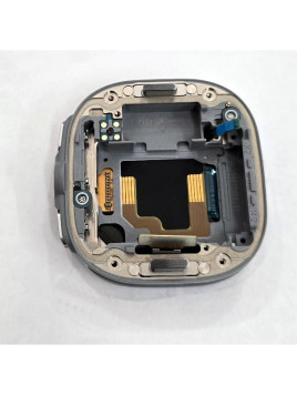 Pantalla lcd para Samsung Galaxy Watch Ultra 2025 mas tactil negro con marco azul GH82-35194D Service Pack