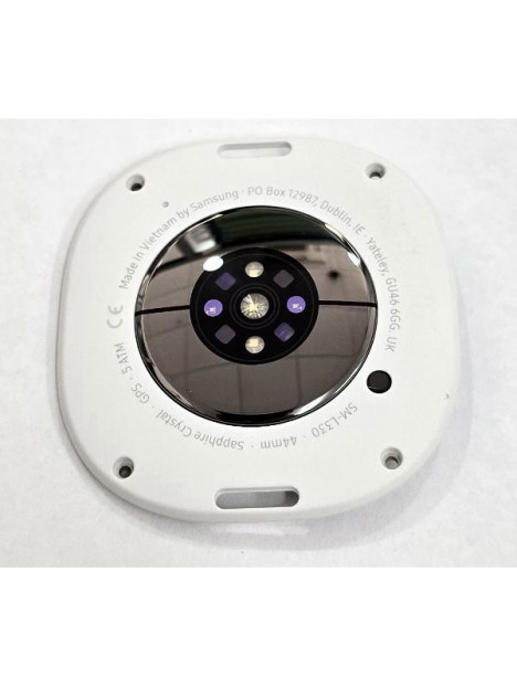 Tapa trasera o tapa bateria blanca para Samsung Galaxy Watch 7 Ultra SM-L705 GH82-37640B Service Pack