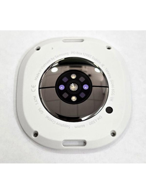 Tapa trasera o tapa bateria blanca para Samsung Galaxy Watch 7 44mm SM-L315 GH82-37675B Service Pack Tapa trasera o tapa bateria blanca para Samsung Galaxy Watch 7 44mm SM-L315 GH82-37675B Service Pack