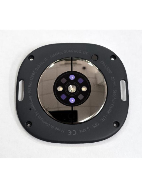 Tapa trasera o tapa bateria negra para Samsung Galaxy Watch 7 40mm SM-L305 GH82-37657A Service Pack