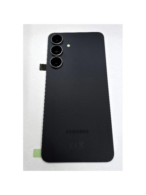 Tapa trasera o tapa bateria negra para Samsung Galaxy S25 FE SM-S731B GH82-38030A Service Pack