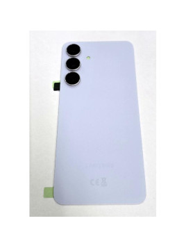 Tapa trasera o tapa bateria morada para Samsung Galaxy S25 FE SM-S731B GH82-38030C Service Pack