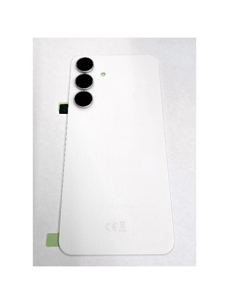 Tapa trasera o tapa bateria blanca para Samsung Galaxy S25 FE SM-S731B GH82-38030B Service Pack