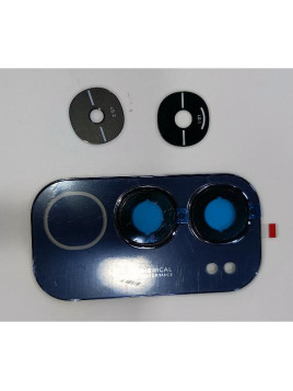 Cristal de camara para Vivo Y19s con marco negro calidad premium