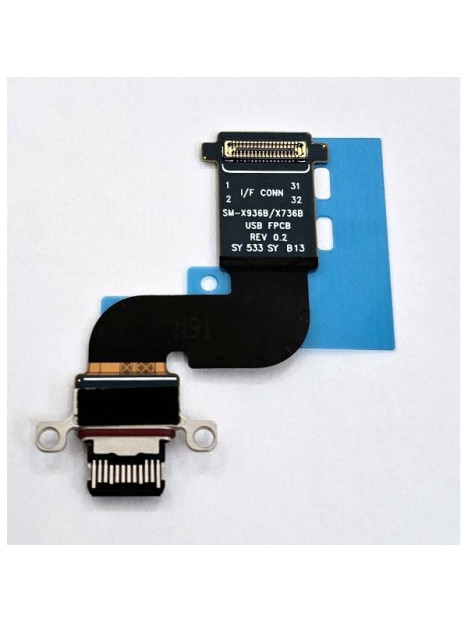 Flex central USB-C y carga para Samsung Galaxy Tab S11 Ultra 5G X936 GH82-38347A Service Pack Flex central USB-C y carga para Samsung Galaxy Tab S11 Ultra 5G X936 GH82-38347A Service Pack