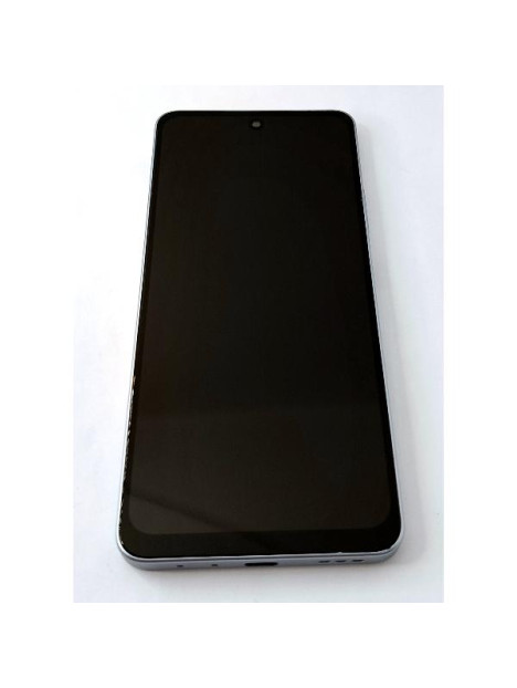 Pantalla lcd para Oppo A5 Pro 4G CPH2711 mas tactil negro con marco azul compatible Pantalla lcd para Oppo A5 Pro 4G CPH2711 mas tactil negro con marco azul compatible