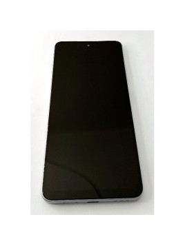 Pantalla lcd para Oppo A5 Pro 4G CPH2711 mas tactil negro con marco azul calidad premium