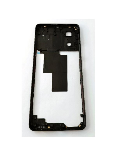 Carcasa o marco central negro para Oppo A58 4G CPH2577