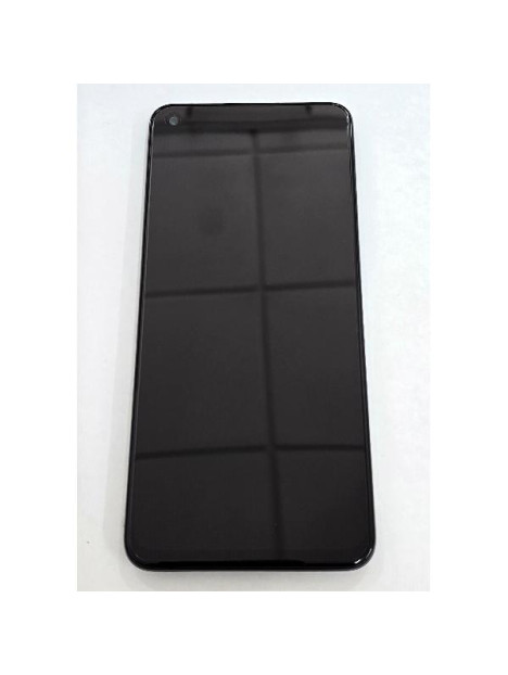 Pantalla lcd para Oppo A96 CPH2333 mas tactil negro con marco negro 4130058 Service Pack