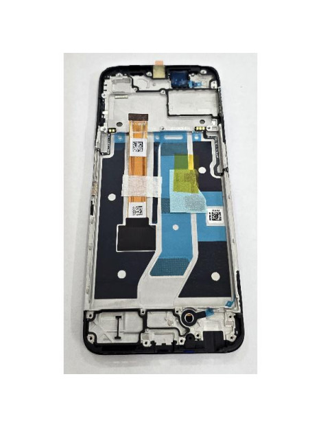 Pantalla lcd para Oppo A78 5G CPH2483 mas tactil negro con marco negro 4130428 Service Pack