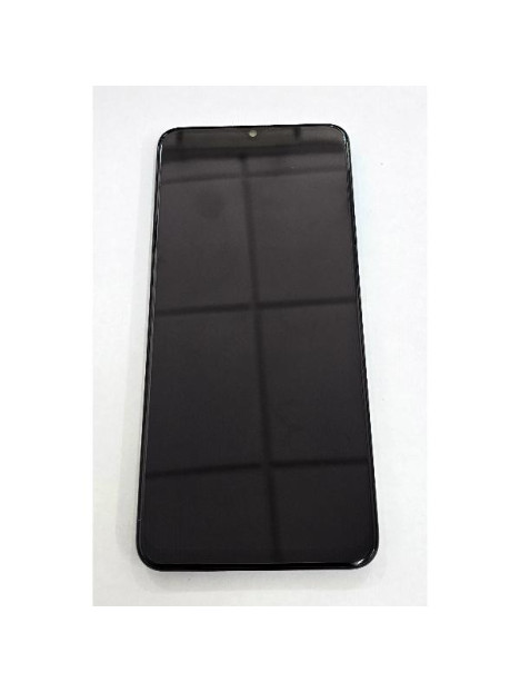 Pantalla lcd para Oppo A78 5G CPH2483 mas tactil negro con marco negro 4130428 Service Pack