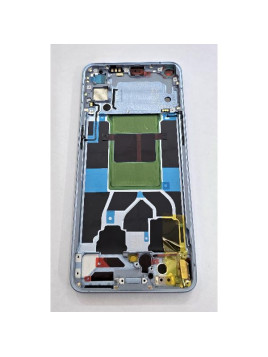 Pantalla lcd para Oppo Reno6 5G CPH2251 mas tactil negro con marco azul 4907750 Service Pack