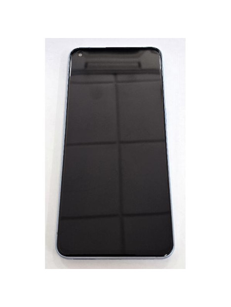 Pantalla lcd para Oppo Reno6 5G CPH2251 mas tactil negro con marco azul 4907750 Service Pack