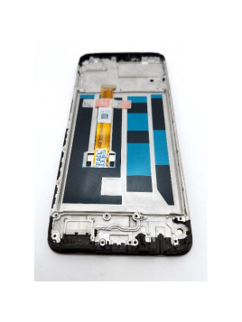 Pantalla lcd para Realme C55 mas tactil negro con marco negro Service Pack