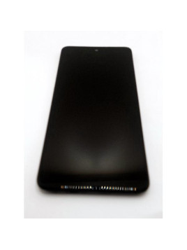Pantalla lcd para Realme C55 mas tactil negro con marco negro Service Pack